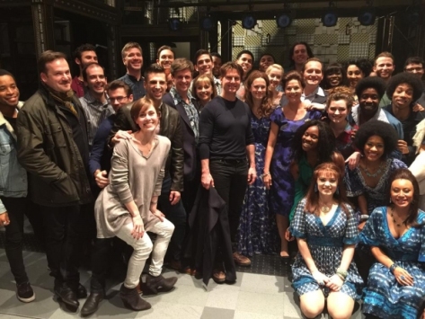Tom Cruise and the Cast of Beautiful: The Carole King Musical